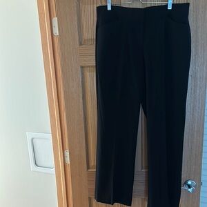 Dana Buchman Black Straight Leg Pants